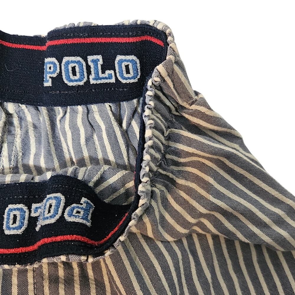 Polo by Ralph Lauren Mens Underwear Boxer Shorts Striped Cotton Size Large